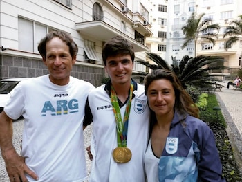 Mateo Majdalani y Santiago Lange