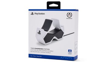 La estación de carga doble