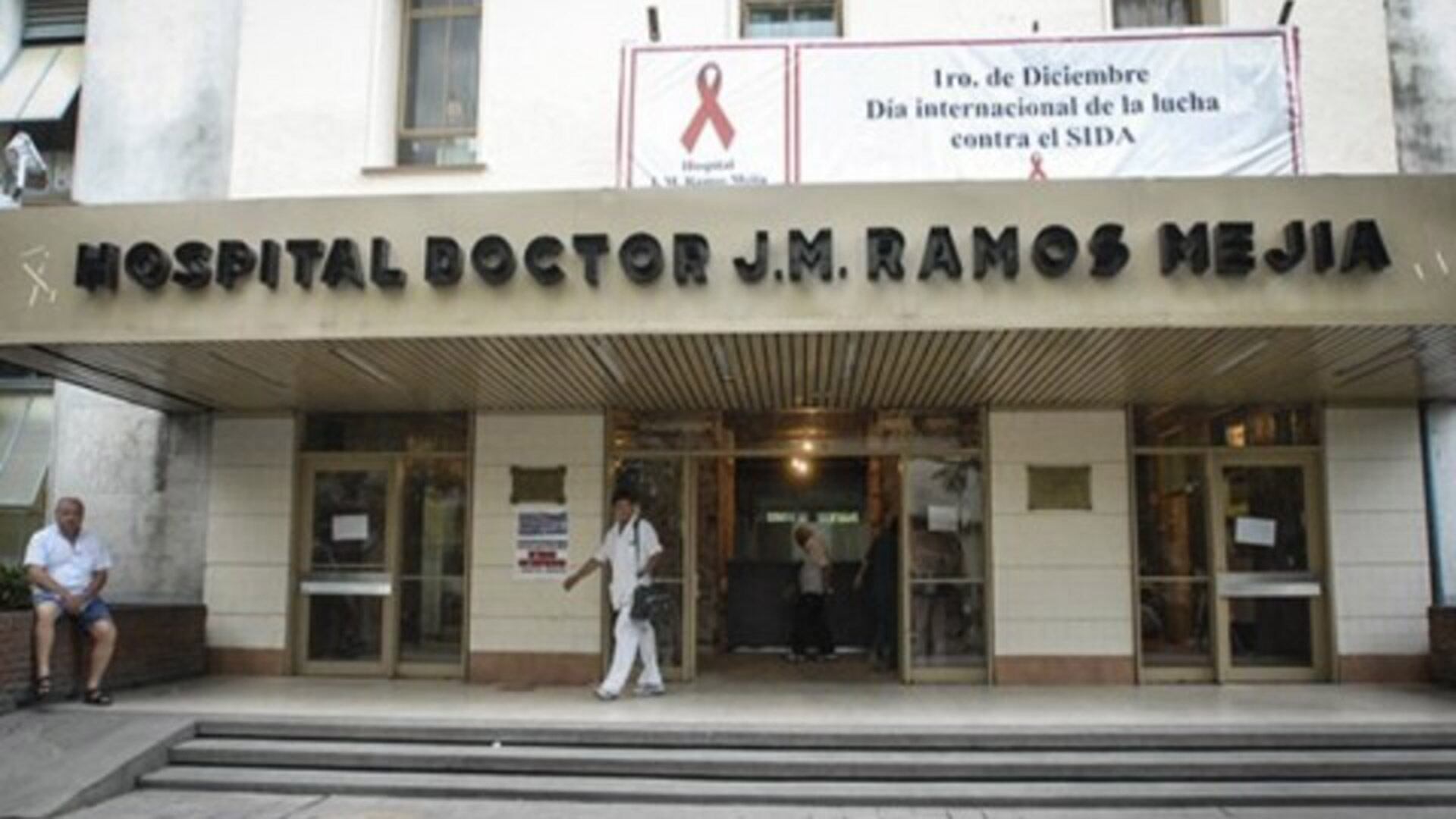 El Hospital José María Ramos Mejía, donde fue atendida la víctima