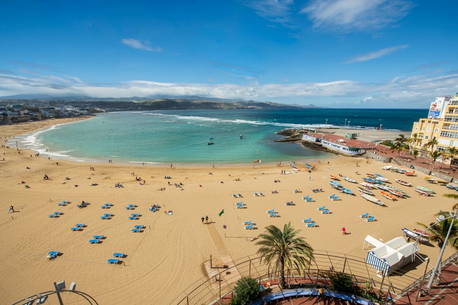 Playa de Las Canteras, en Las Palmas de Gran Canaria (Ayuntamiento de Playa de Las Canteras, en Las Palmas de Gran Canaria)