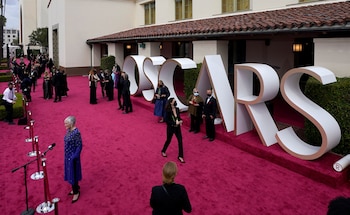 La llegada de los nominados