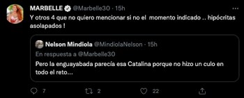 Tomada de Twitter @Marbelle30