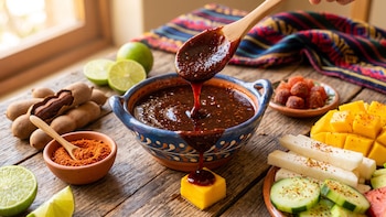 Chamoy casero de tamarindo en 15 minutos