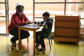 COLEGIOS EN BOGOTÁ. Foto: (Colprensa