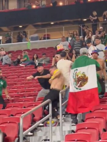 Captaron una pelea en el