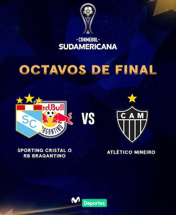 Rival de Sporting Cristal en octavos de final de la Copa Sudamericana 2026. (Movistar Deportes)