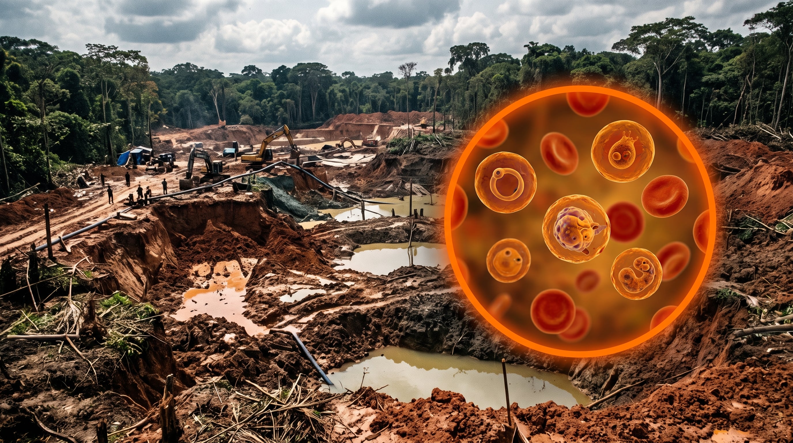 La minería ilegal en Crucitas concentra el 88% de los casos locales de malaria en Costa Rica