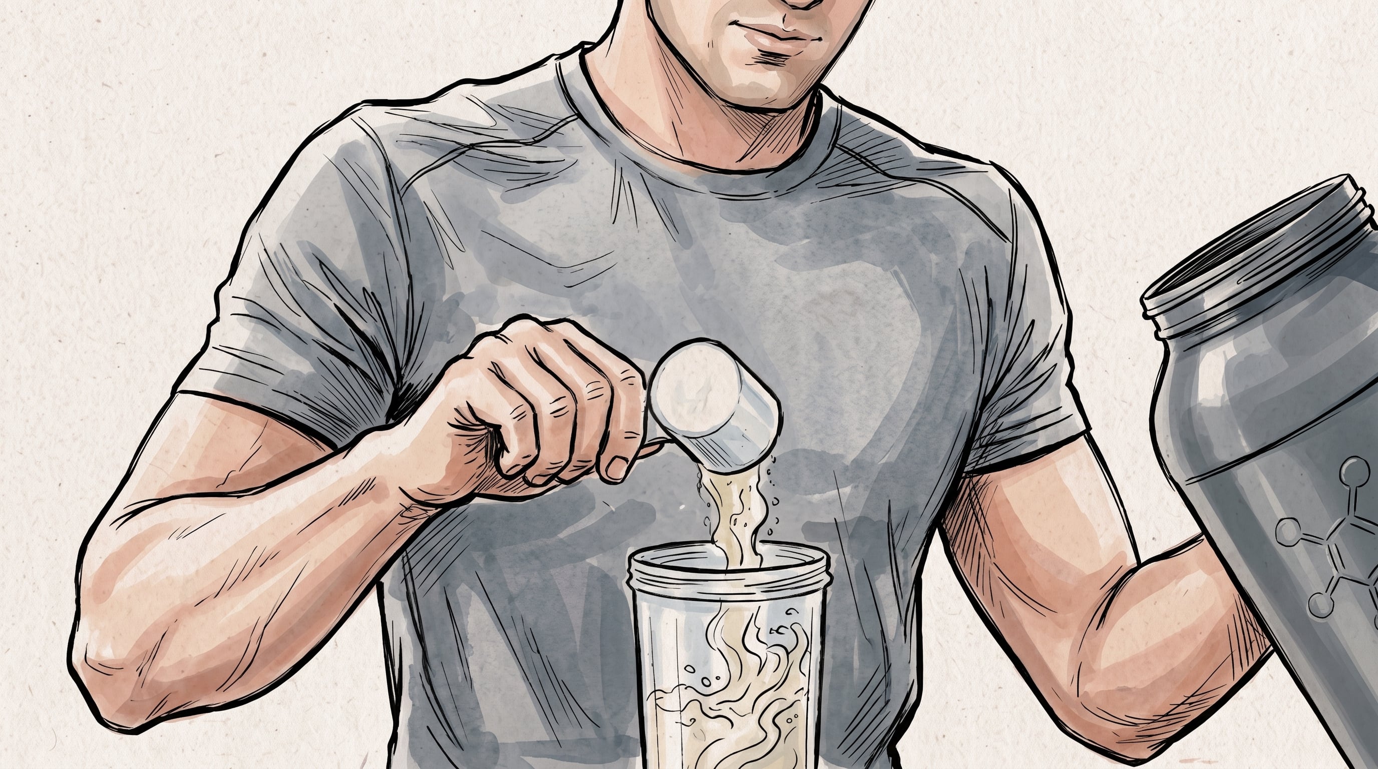 La creatina, un compuesto asociado por años únicamente al ámbito deportivo, es objeto de estudio por su papel en procesos cerebrales. (Imagen Ilustrativa Infobae)