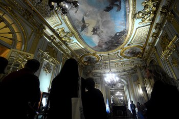 Los visitantes se sorprendían con