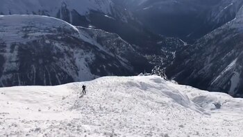 Nueva avalancha en los Alpes