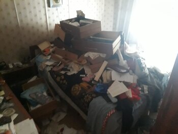 Así quedó el lugar tras