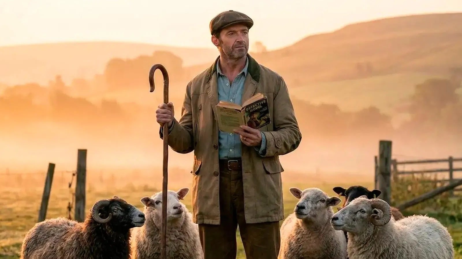 Hugh Jackman interpreta al pastor cuya muerte desencadena la investigación (Créditos: Sony Pictures)