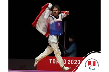 Angélica Espinoza ganó la medalla