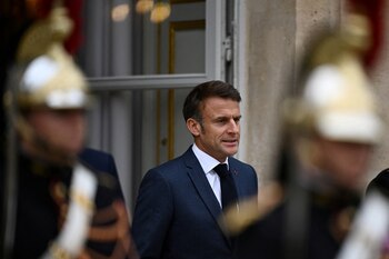 El presidente Emmanuel Macron promete