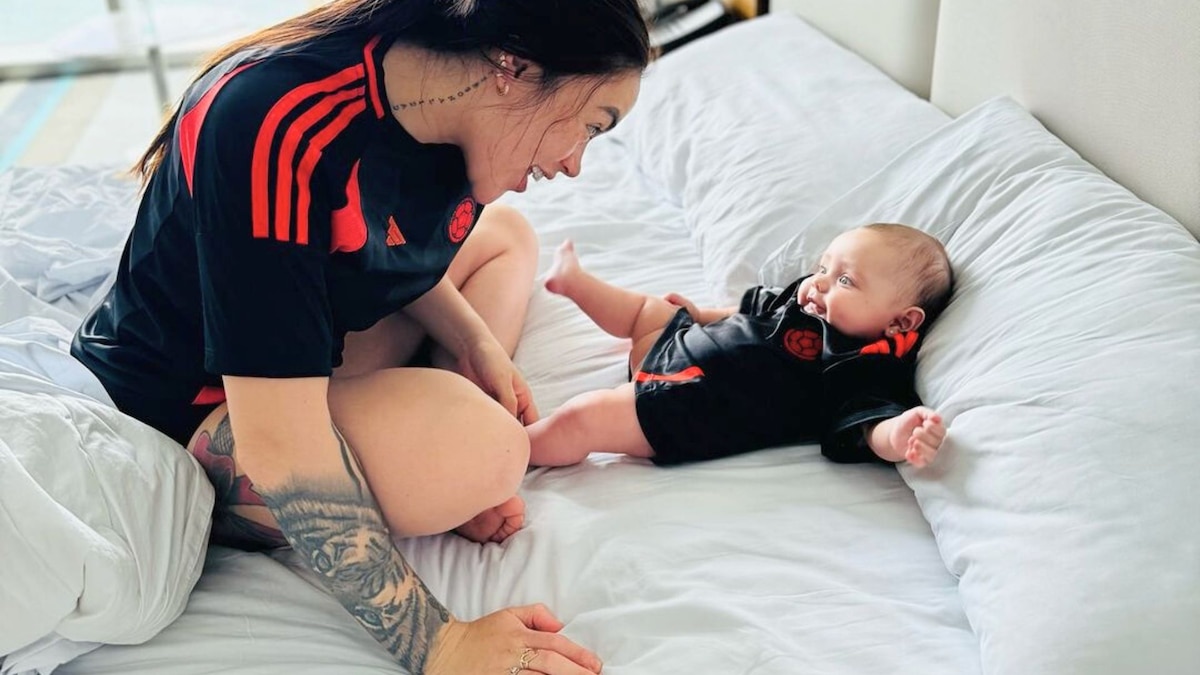 Epa Colombia enterneció en redes al mostrar el primer disfraz de Halloween de su hija - Infobae