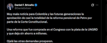 Daniel Briceño - crédito @Danielbricen/X