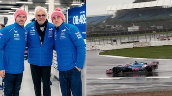 Alpine sacó a pista su