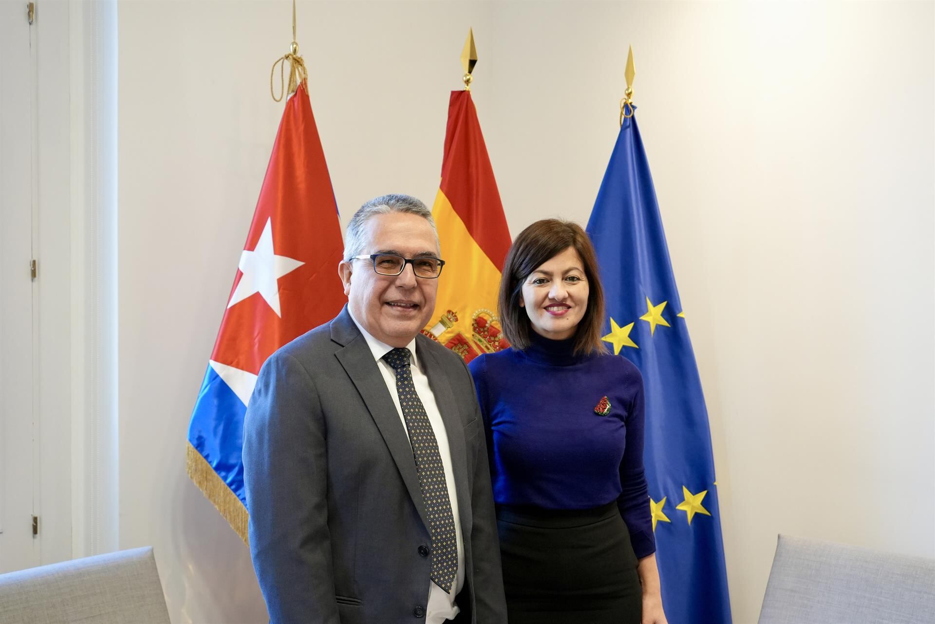 Rego denuncia el «bloqueo criminal» al pueblo cubano por parte de Trump y critica su «ambición imperialista»