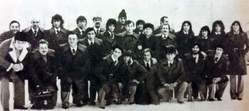 The Argentine delegation in moscow