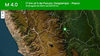Sismo en Pasco