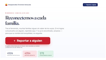 Lanzaron una plataforma para reportar personas desaparecidas