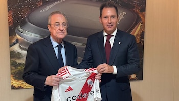 El ex presidente de River Plate, Jorge Brito, le envió un mensaje de apoyo a Florentino Pérez antes de las elecciones en el Real Madrid