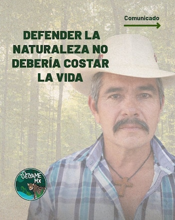 En lo que va de 2026, de acuerdo a un informe presentado por el CEMDA, se han registrado 10 ambientalistas asesinados y 135 eventos de agresión.