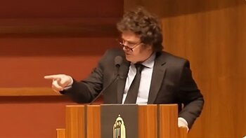 Javier Milei frenó su discurso