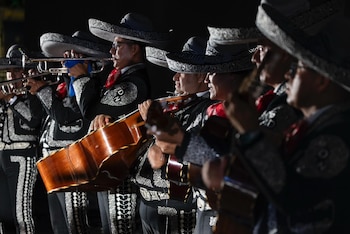 El Mariachi sonó previo al Grito de Independencia. (Presidencia)