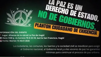 La concejala de Medellín, Claudia Carrasquilla advirtió sobre la utilización de jóvenes como “escudos” y la presentación de alias Douglas como líder de paz en carteles del lugar - crédito captura video/@claudiacarrasq/X