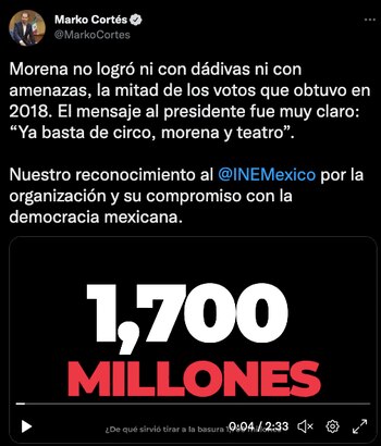 El presidente nacional del PAN