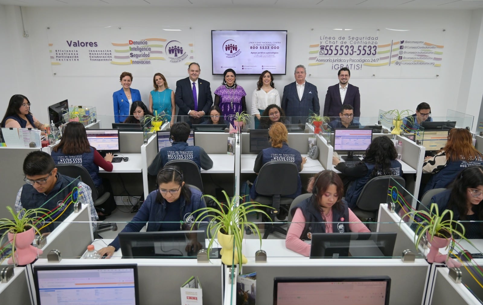 Las instituciones prevén atender en conjunto hasta 92% de las llamadas de urgencia, emergencia y apoyo ciudadano que se generarán en la capital. (Consejo Ciudadano)
