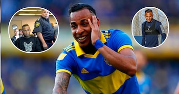 El colombiano llegó a territorio