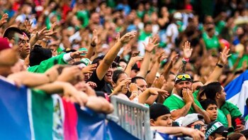 México x Estados Unidos: torcedores