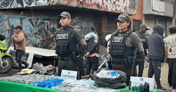 Las intervenciones policiales desplegadas en varios sectores priorizados resultaron en la aprehensión de individuos señalados por delitos como tráfico de estupefacientes y receptación, además del hallazgo de partes de vehículos reportados como robados - crédito Secretaría de Seguridad