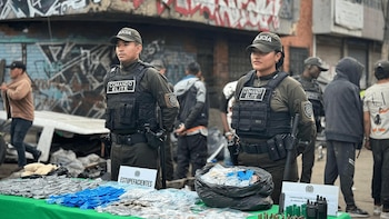 La Policía de Bogotá incautó más de 6.000 dosis de drogas, recuperó autopartes robadas y capturó a 10 personas