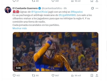 El "Cantante" Guerrero cuestionó el