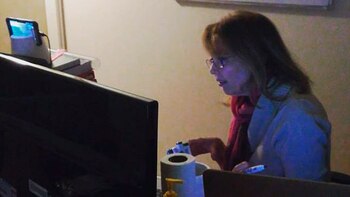 Detrás de escena: Marcela lee