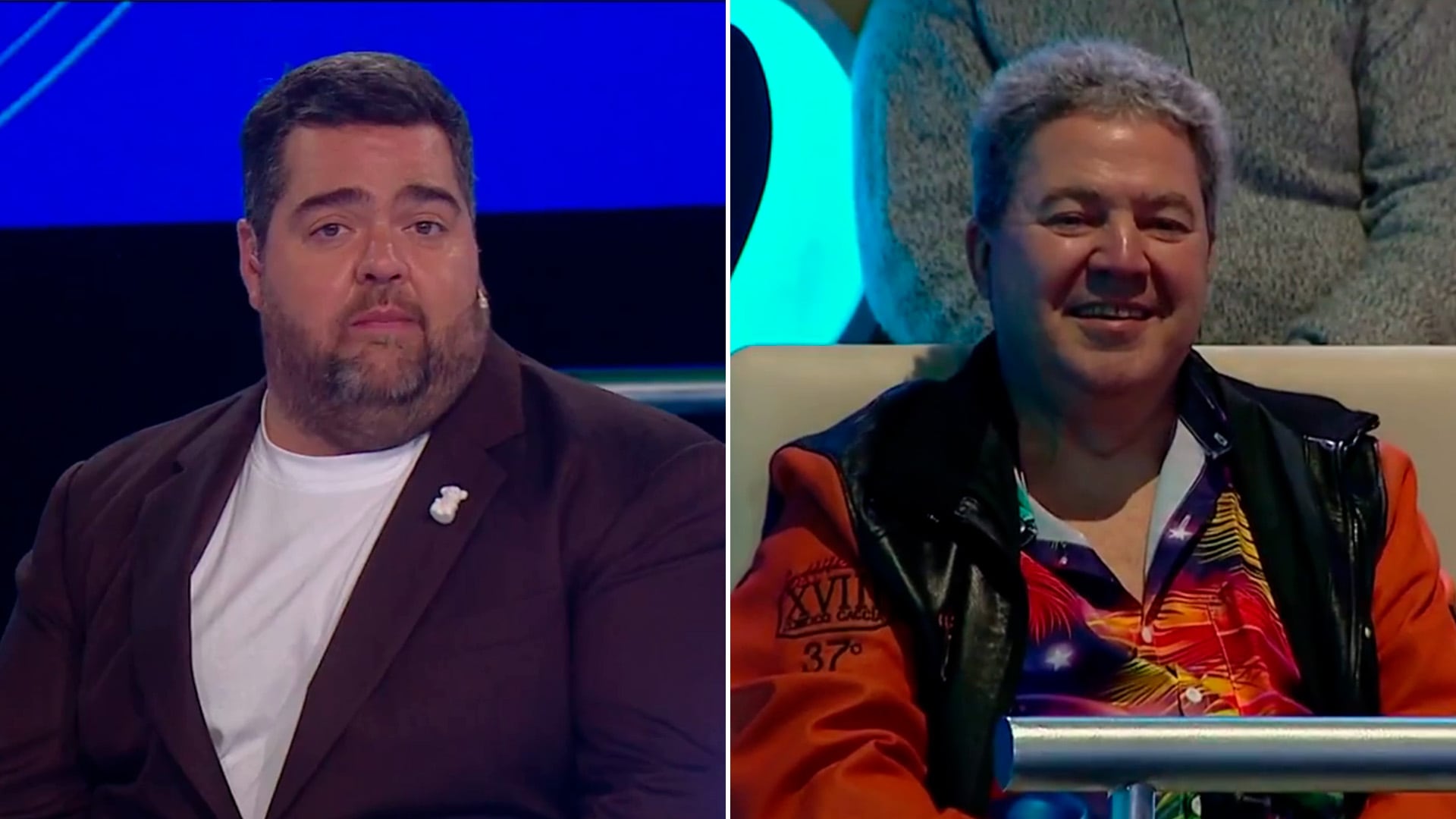 Darío Barassi protagonizó en Ahora Caigo una escena con la ropa interior del esposo de una participante