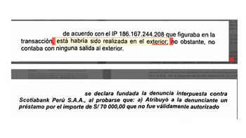 Indecopi Lima multó a Scotiabank