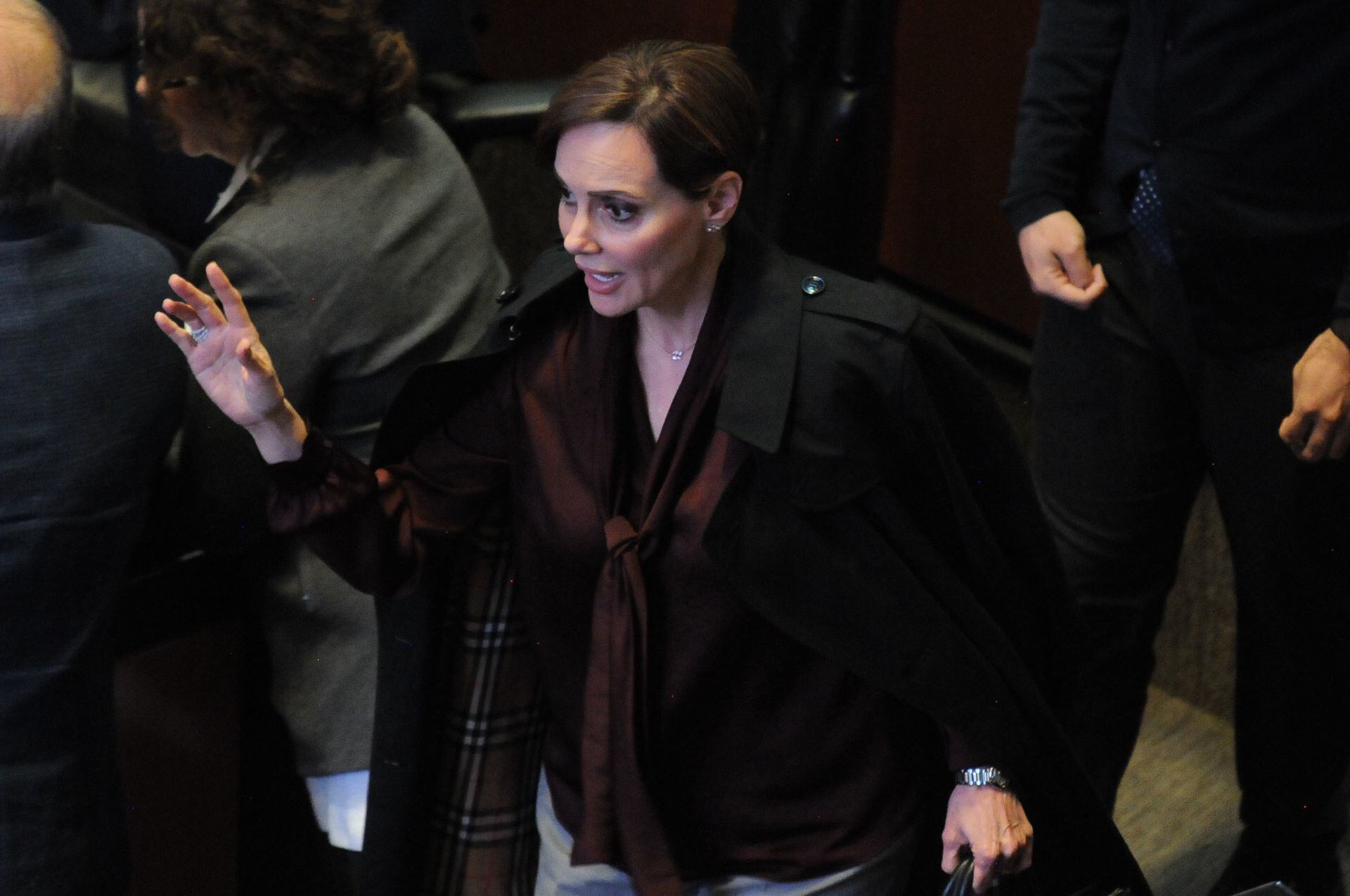 La propuesta de Lilly Téllez establece la cancelación inmediata del registro partidista con una sentencia firme que confirme vínculos criminales. Crédito: Cuartoscuro
