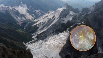 Descubren en los Alpes Apuanos de Italia un nuevo mineral con una extraña composición química: la delchiaroita