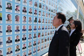 El presidente surcoreano Yoon Suk