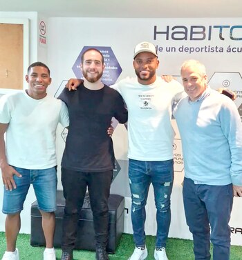 Miguel Borja comenzó a realizar