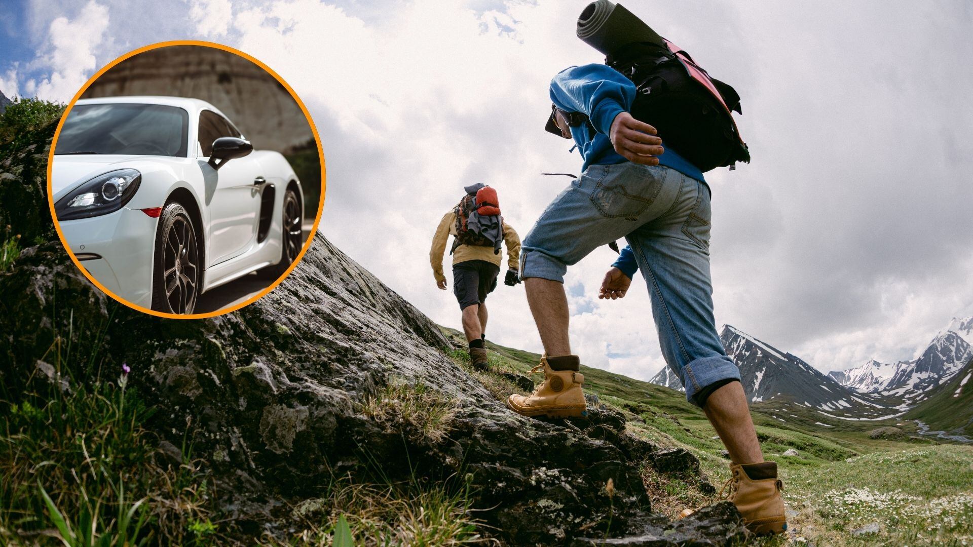 Excursionistas encuentran un Porsche en mitad de la naturaleza. (Canva)