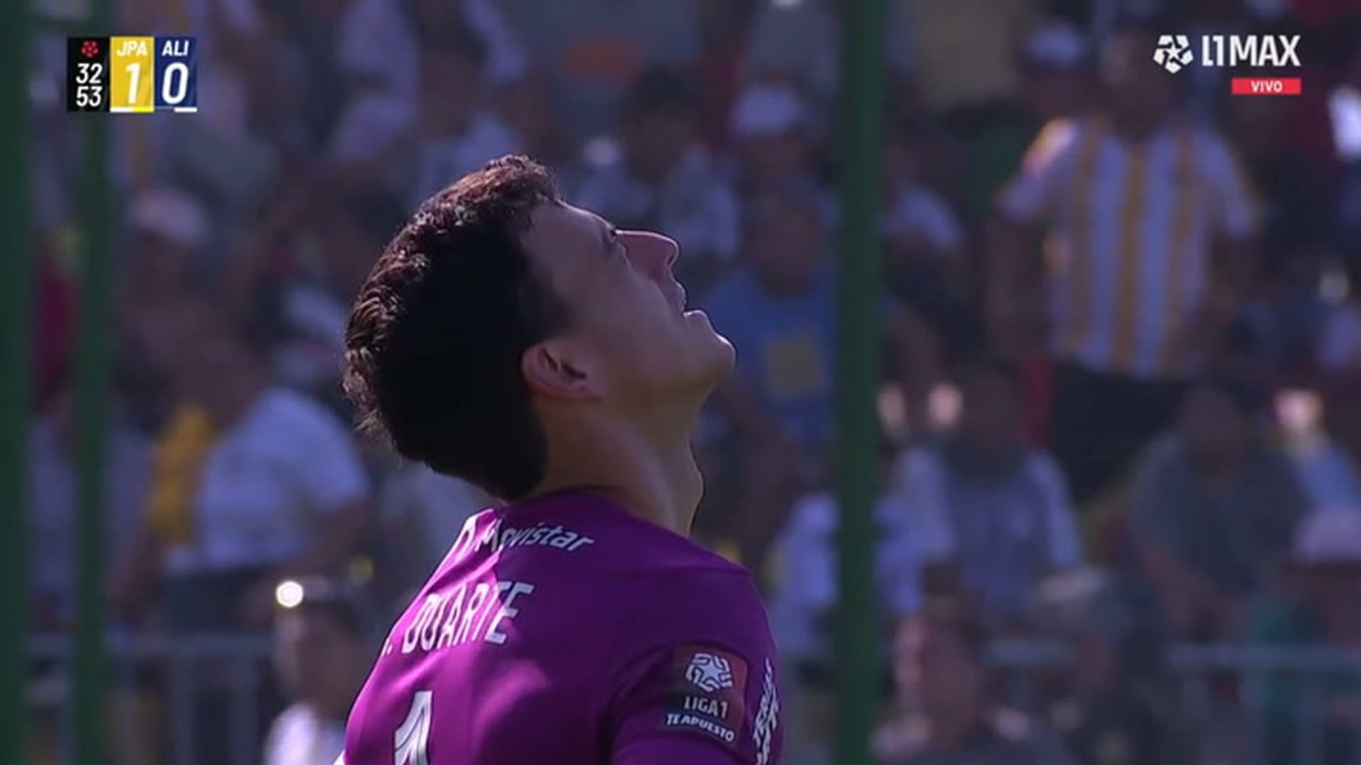 Gol de Juan Pablo II tras mala salida de Alejandro Duarte en duelo por Liga 1 2026