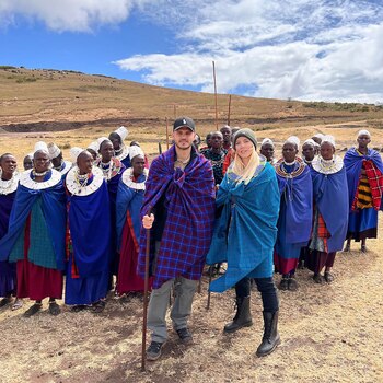 Las fotos de Wanda Nara en África
