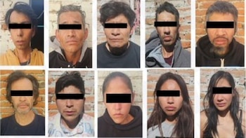 Cae una decena de personas