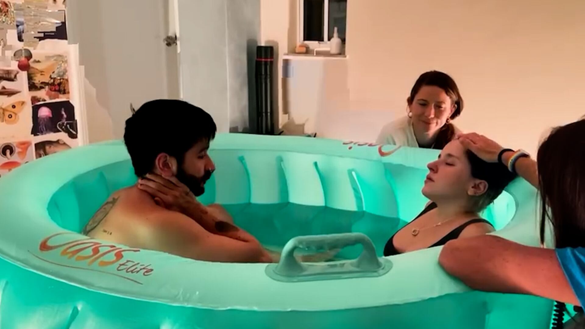 Los momentos del nacimiento de la segunda bebé de Evaluna