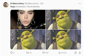 Meme de Yuya foto: Captura